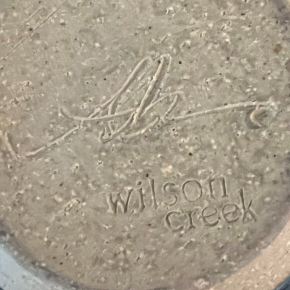 Wilson Creek Handcrafted Studio Pottery Mug Artist Signed ~ Ashley Pfannenstiel - Picture 14 of 16